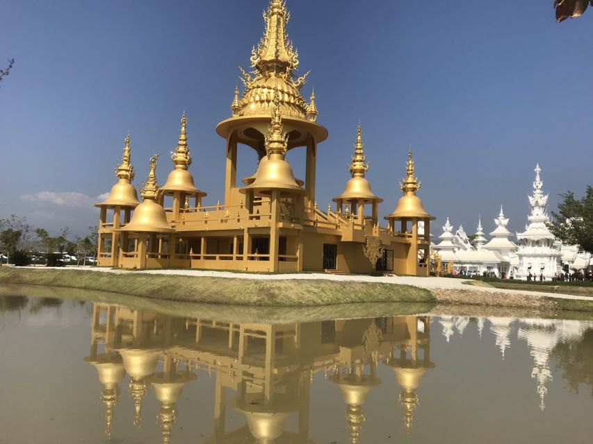 From Chiang Mai: Chiang Rai and Golden Triangle Day Trip - Wat Rong Kuhn Visit