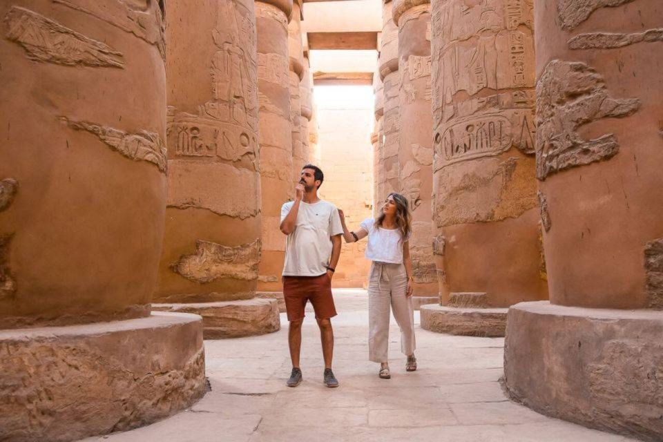 From Dahab: Luxor by Plane Guided Day Tour With Lunch - Dahab to Luxor Itinerary