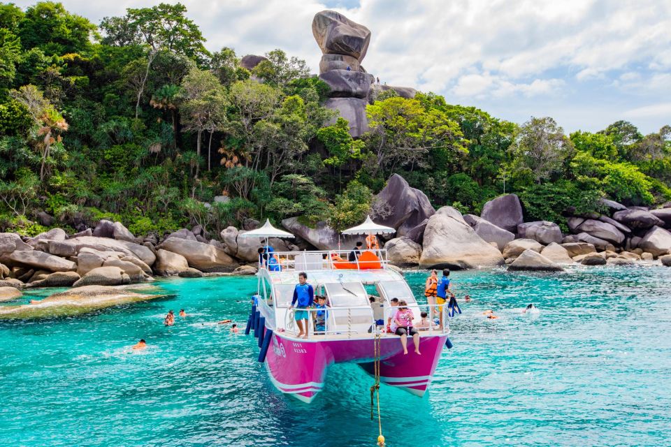 From Khao Lak: Similan Islands Day Trip by Luxury Catamaran - Common questions