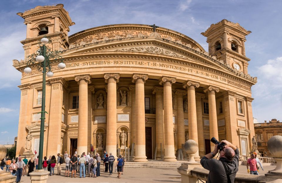 From Mosta: City Highlights Tour of Mosta With Buffet Lunch - Multiple Language Options