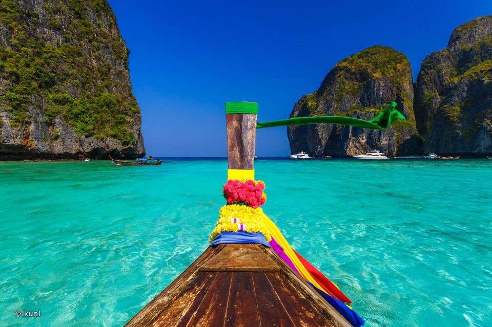 From Phi Phi:Watch Sunset at Maya Bay, Planktron and Snorkel - Directions