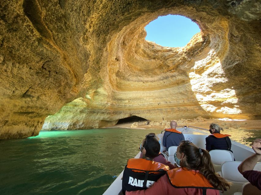 From Portimão: Algar De Benagil and Sea Caves Boat Tour - Common questions