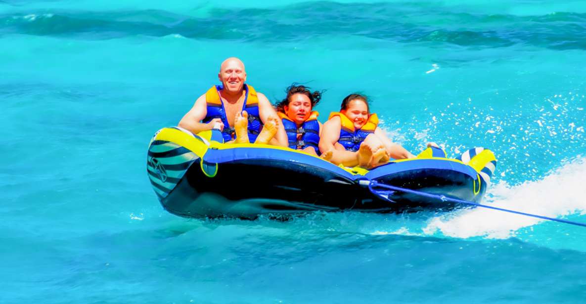 From Sharm: Parasailing, Glass Boat, Watersports, and Lunch - Value for Money