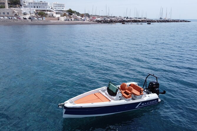 Full Day Rental in Santorini With Saxdor Luxury Boat - Background Information