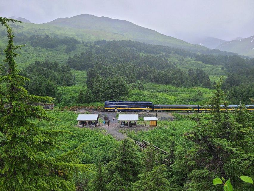 Girdwood: Helicopter Glacier Blue Kayak & Grandview Tour - Scenic Train Ride to Grandview