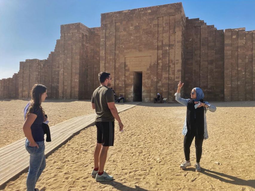 Giza: Giza Pyramids, Saqqara, and Memphis Full Day Tour - Professional Tour Guide