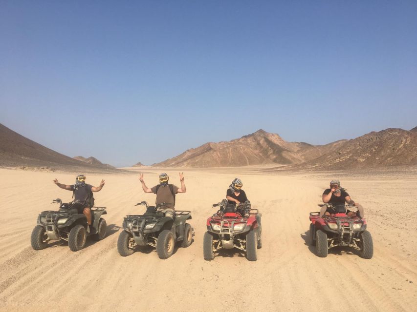 Hurghada: ATV Quad, Camel Ride, and Bedouin Village Trip - Common questions