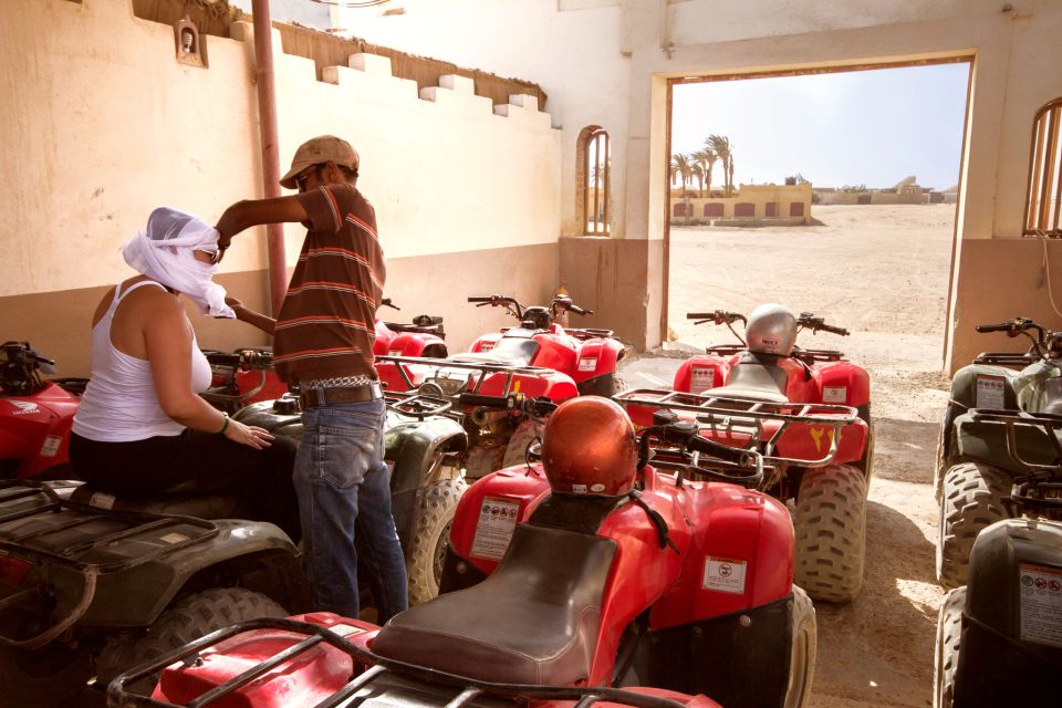 Hurghada: Desert Quad Bike Camel Ride With Optional Gopro - Live Tour Guides