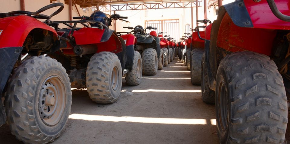 Hurghada: Morning Quad Bike Tour, Camel Ride and Transfer - Departure Details