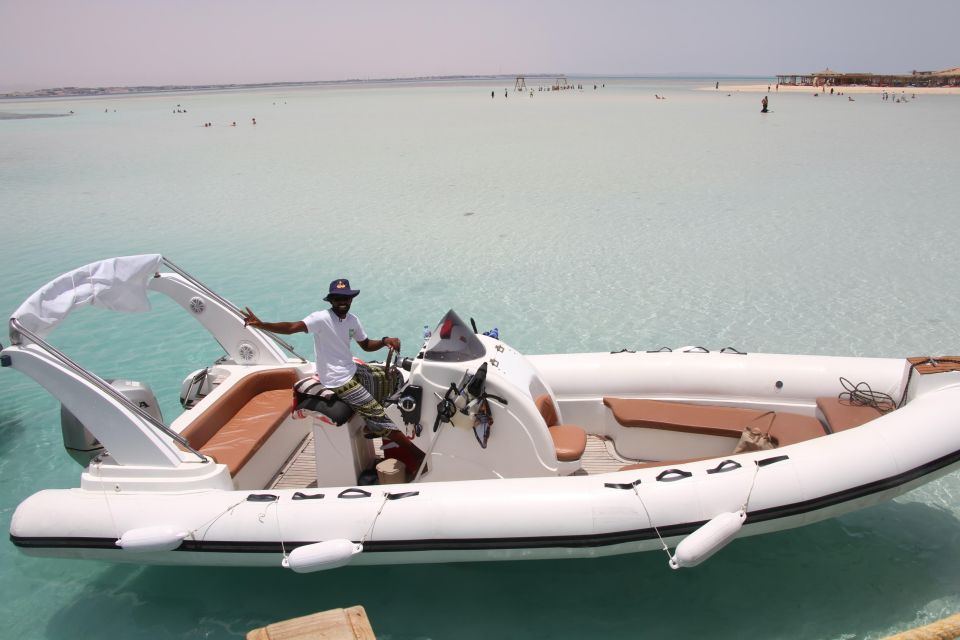Hurghada: Private Speedboat To Orange & Paradise Island - Common questions