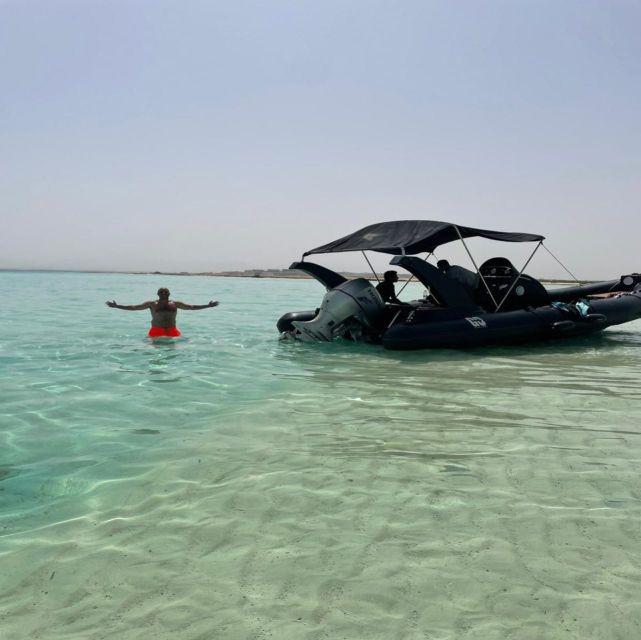 Hurghada: Submarine & Speedboat to Magawish Island W Lunch - Tour Highlights