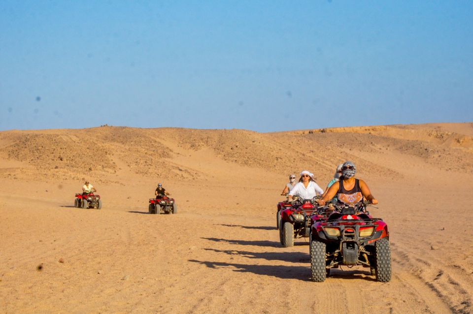 Hurghada: Sunset Quad Bike, Camel W/ Opt Stargazing and BBQ - Common questions