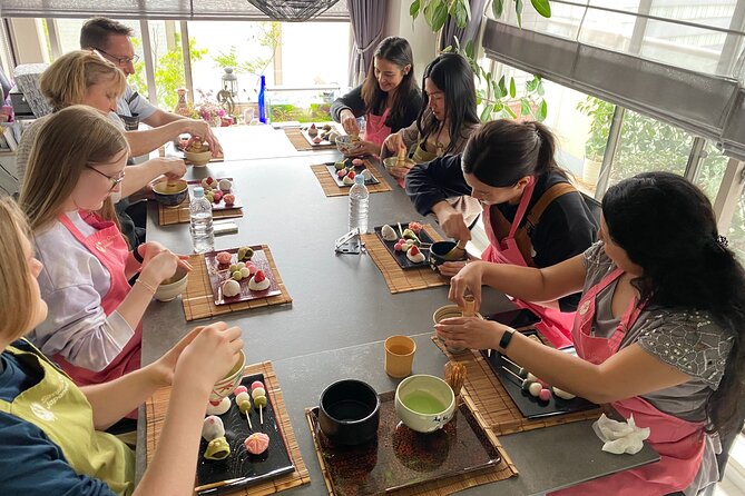 Japanese Sweets (Mochi & Nerikiri) Making at a Private Studio - Culinary Cultural Experience