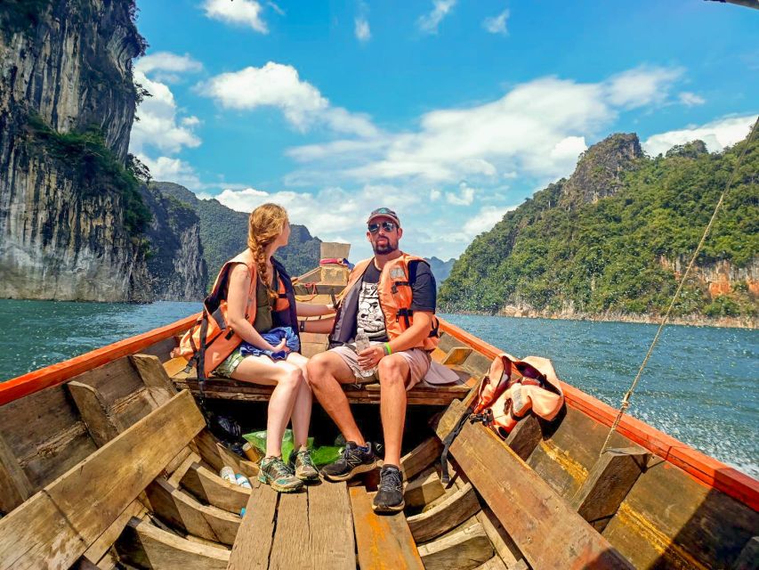 Khao Lak: Cheow Lan Lake Overnight Trip With Elephant Care - Bamboo Rafting on Cheow Lan Lake