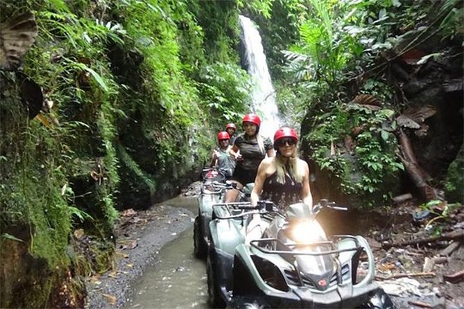 KUBER ATV UBUD - Tunnel Waterfall Rice Field Jungle W Private Car - Adventure Itinerary