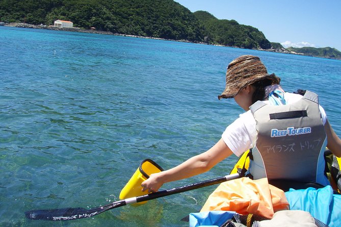 Lets Go to a Desert Island of Kerama Islands on a Sea Kayak - Common questions