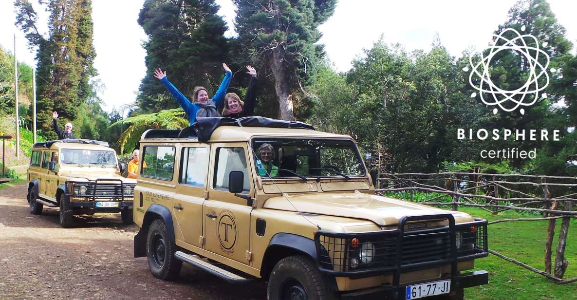Madeira East or West Private Half-Day Tour by Open-Top Jeep - Booking and Cancellation Policy