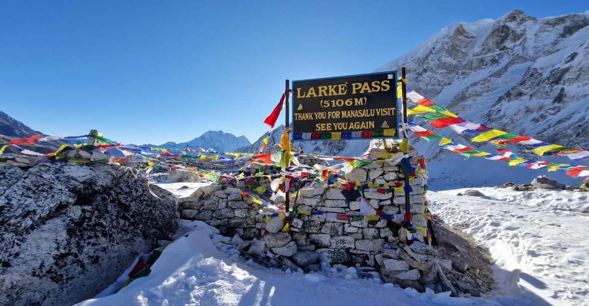 Manaslu Circuit Trek - Nepal. - Reservation Details