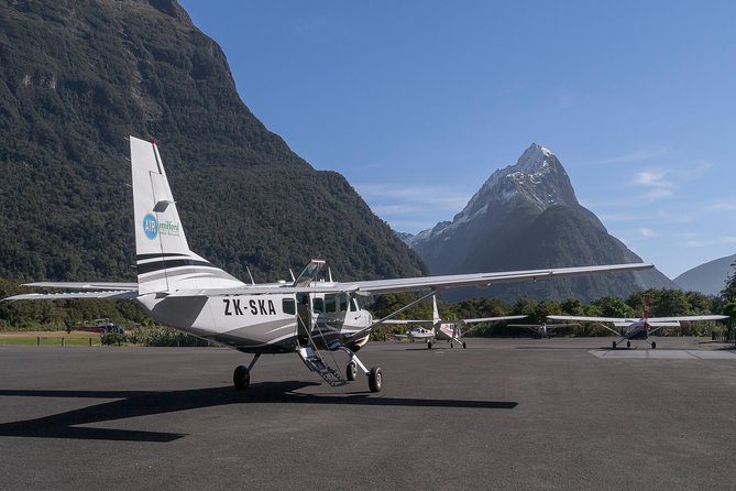 Milford Sound Overhead Flight With Landing From Queenstown - Last Words