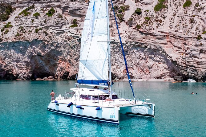 Milos and Poliegos Catamaran Sail From Adamas (Mar ) - Common questions