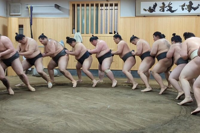 Morning Sumo Practice Viewing in Tokyo - Weather-Dependent Experience