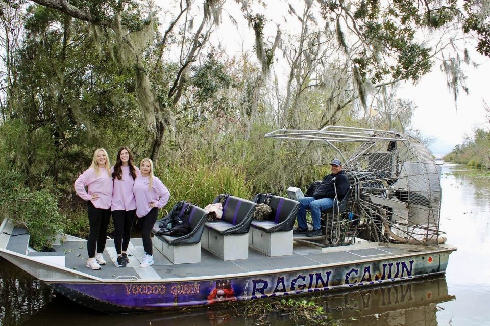 New Orleans: Oak Alley or Laura Plantation & Airboat Tour - Cultural Immersion & Thrills