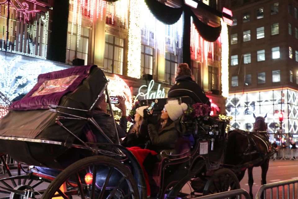NYC: Magical Christmas Lights Carriage Ride (Up to 4 Adults) - Common questions