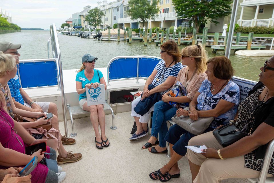 Ocean City: Bay Hopping Food Boat Tour With Tastings - Booking Information