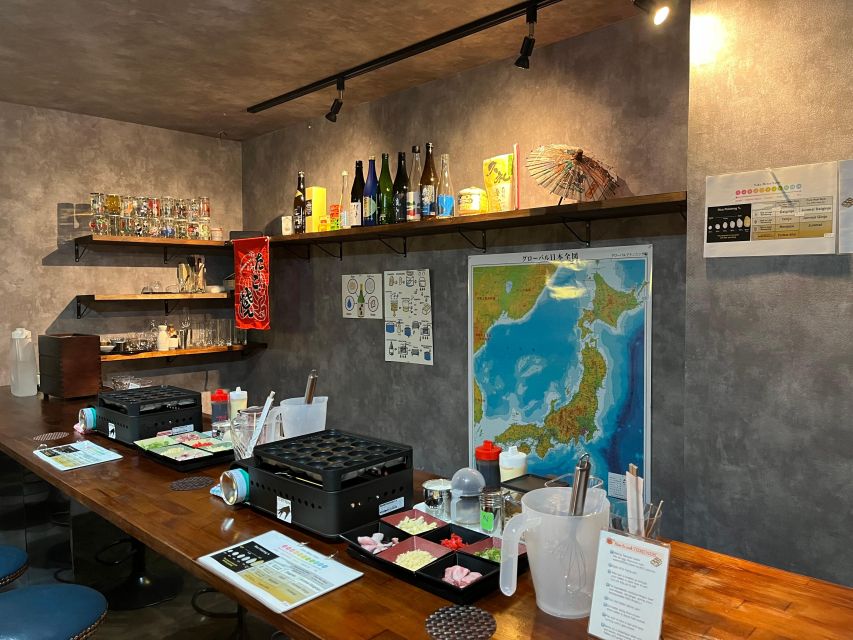 Osaka Sake Tasting With Takoyaki DIY - Culinary Experience