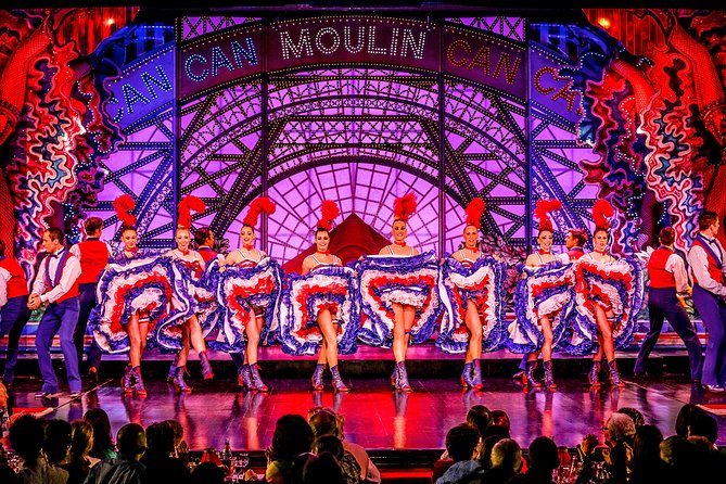 Paris Moulin Rouge Cabaret Show With Champagne Only or Dinner - Common questions