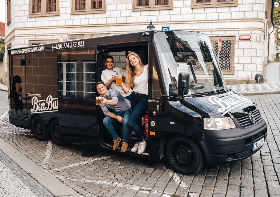 Prague: Airport Transfer Beer Party Bus With Unlimited Beer - Host and Greeter Information