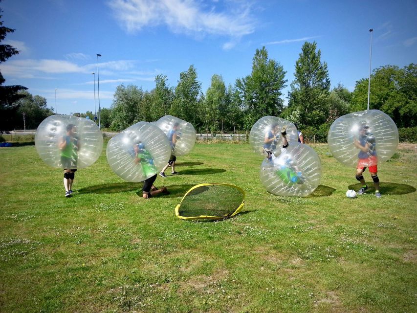 Prague: Bubble Football and Archery Combo Experience - Safe Bubble Environment