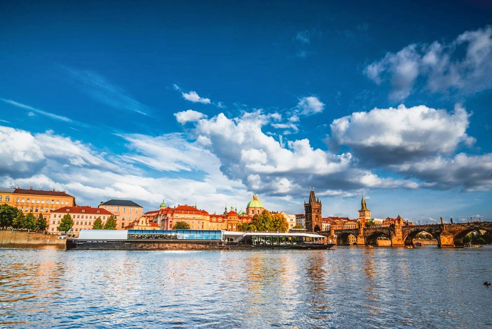 Prague: Vltava River Night Cruise With Buffet - Boarding Information