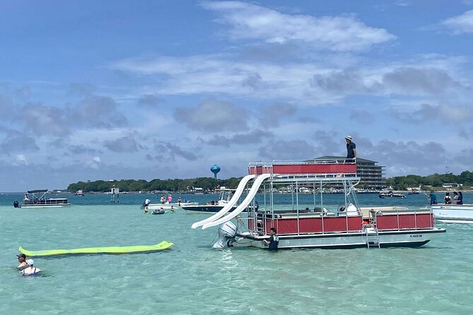 Private Crab Island Double Slides Pontoon Charter With Captain - Customer Testimonials and Highlights