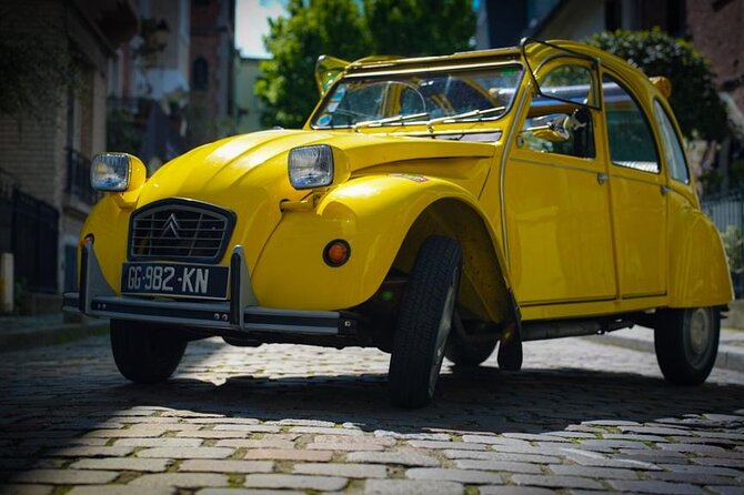 Private Tour 2CV Paris Secret 2H With Champagne - Support and Assistance