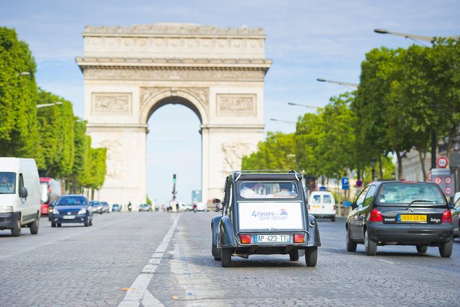 Private Tour Paris Highlights 1 Hour in Citroën 2CV - Booking and Meeting Point Information