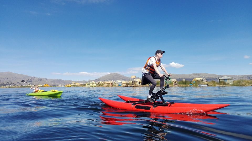Puno: Water Bike to Uros Island at Lake Titicaca - Common questions
