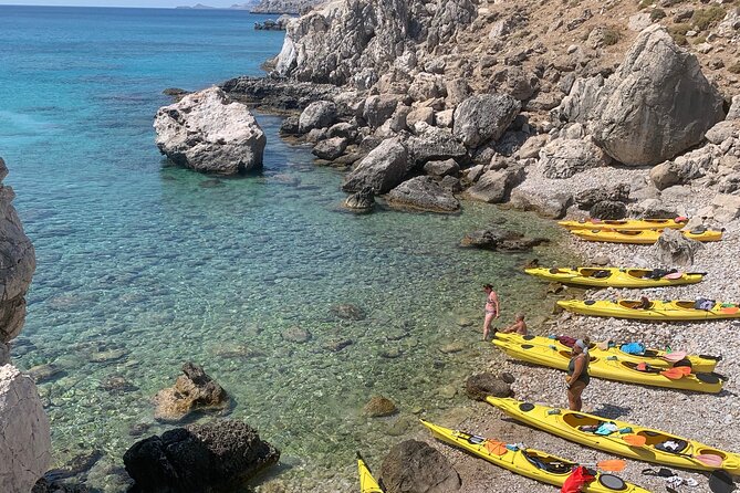 Rhodes Sea Kayaking Adventure Including Transfers - Common questions