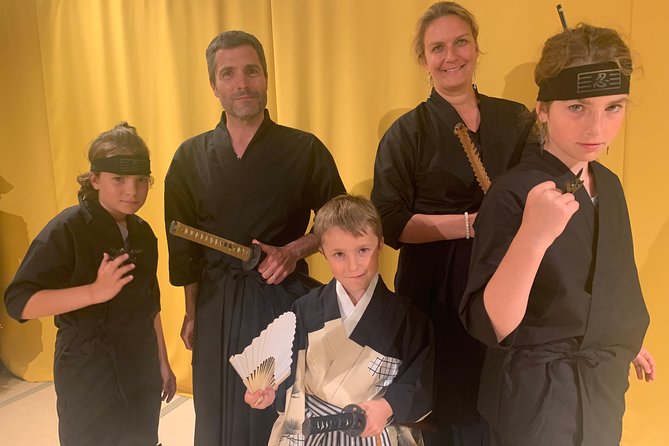 Samurai Sword Experience in Tokyo for Kids and Families - Booking Information