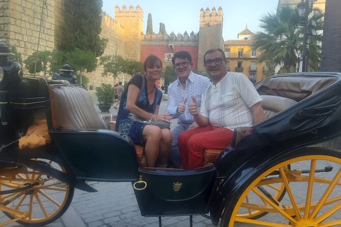 Seville Guided Horse Carriage Private Tour - End Point