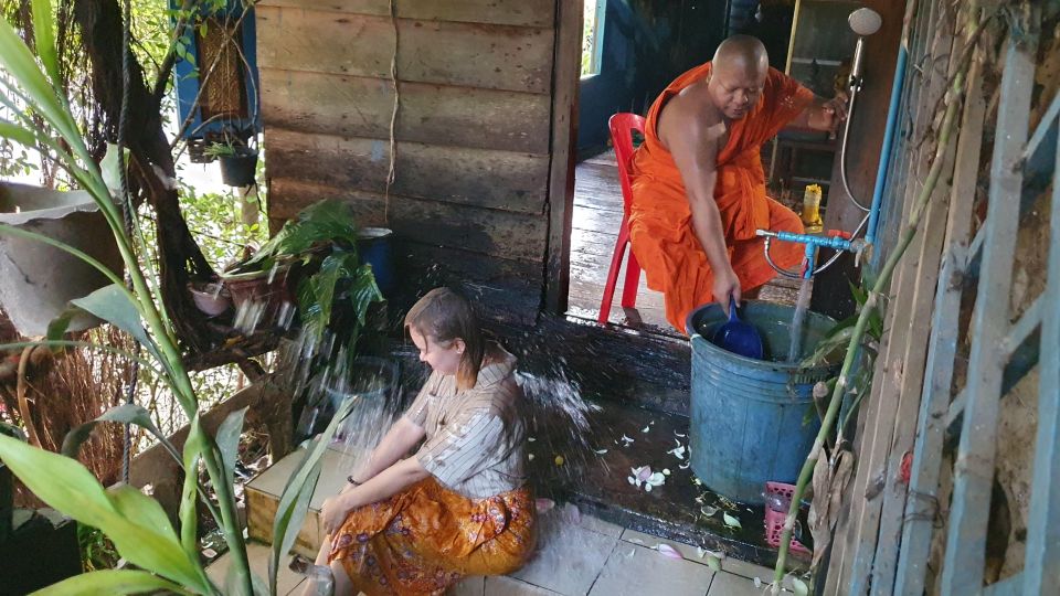 Siem Reap Cambodian Buddhist Water Blessing and Local Market - Local Market Exploration