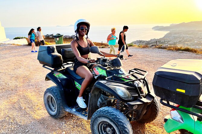 Small-Group ATV Tour of Santorini With Wine Tasting - Hotel Pickup and Sunset Views