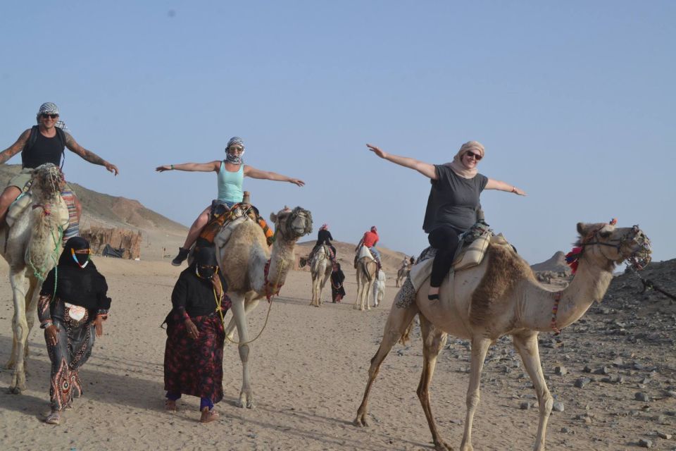 Soma Bay: ATV Quad Safari, Bedouin Village & Camel Ride - Common questions
