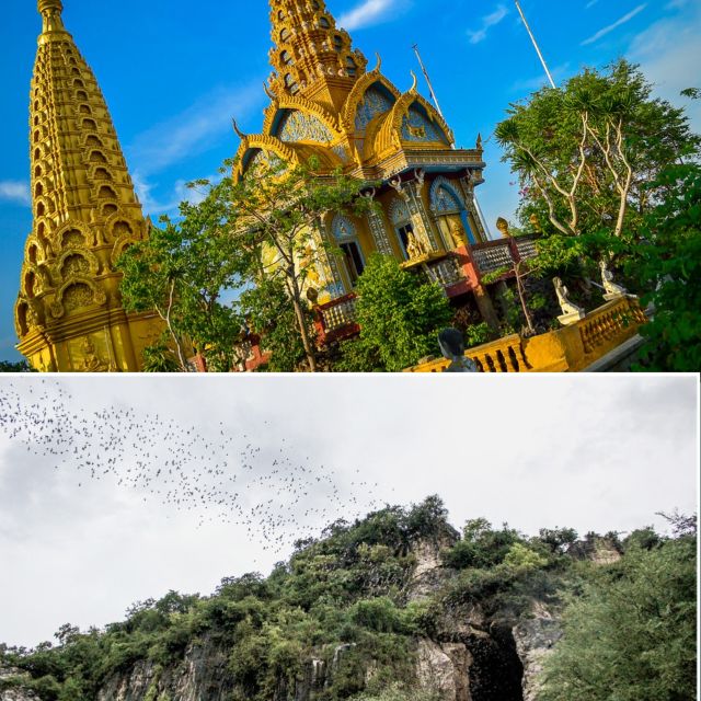 South Battambang Banan Temple, Killing Cave,Bat Cave,Sun Set - Last Words
