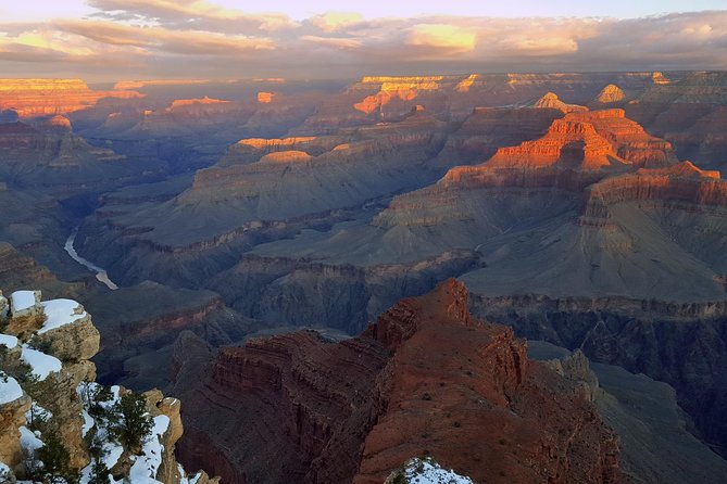 Sunset in the Grand Canyon From Sedona - Last Words