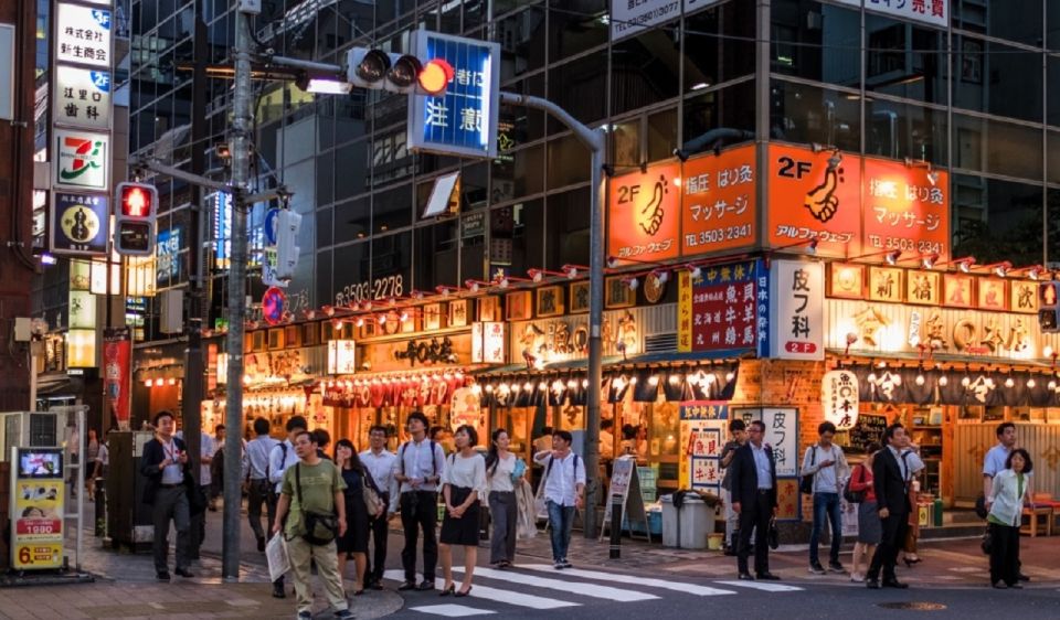 Tokyo: 3-Hour Food Tour of Shinbashi at Night - Additional Information