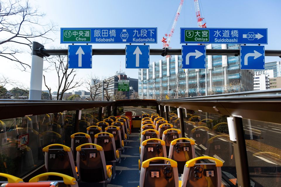 Tokyo: Open Top Sightseeing Bus With Audio Guide - Tips for a Great Experience