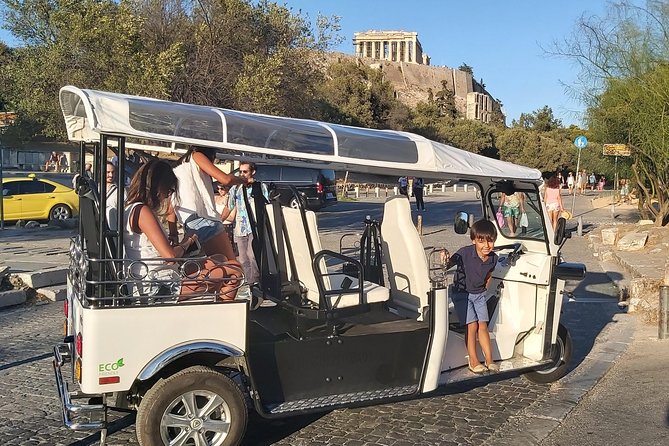 Tuk Tuk Athens Complete City Center Tour - 100% Electric (3 Hours) - Common questions