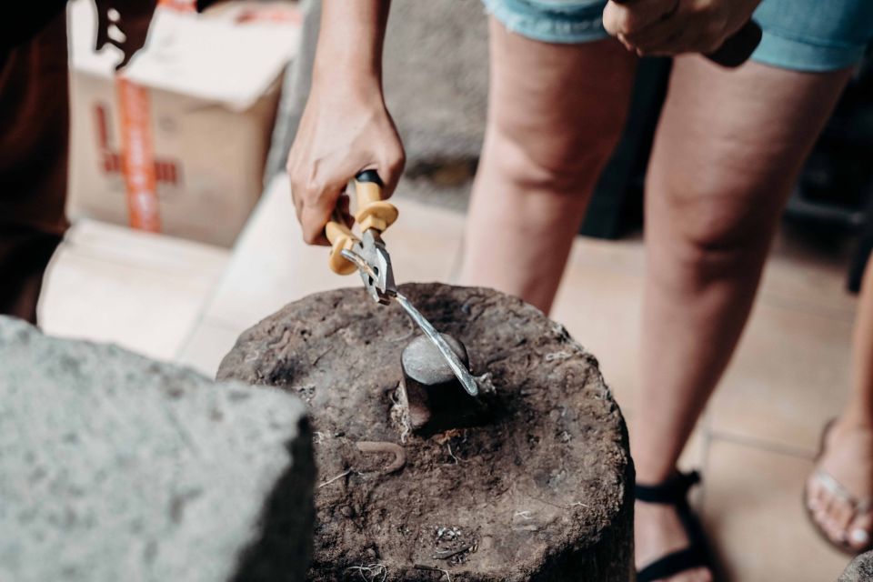 Ubud: 2-Hour Make Your Own Silver Jewellery Class - Directions