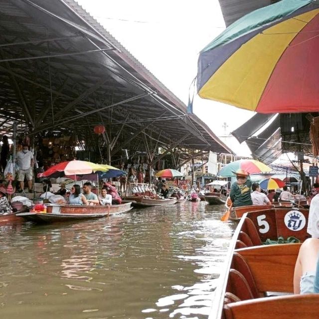 UNESCO : Amphawa Floating Market & Train Market Private Tour - Main Stop Activities